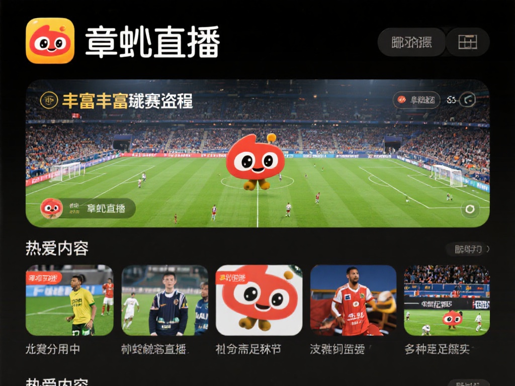 足球直播_足球视频直播_免费在线观看足球高清直播-章鱼直播 丰富赛事资源:章鱼直播不仅覆盖了主流足球
